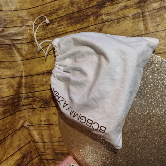 BCBGMAXAZRIA Brown Metallic Crossbody Bag - Picture 4 of 8